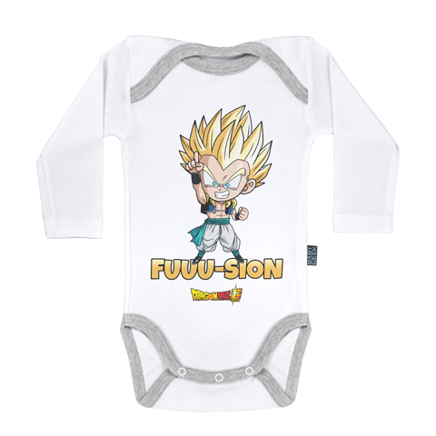Sweat à Capuche Dragon Ball - Goku Et Shenron - Gris Clair - Manches Longues - Pour Garçon Fan De Manga