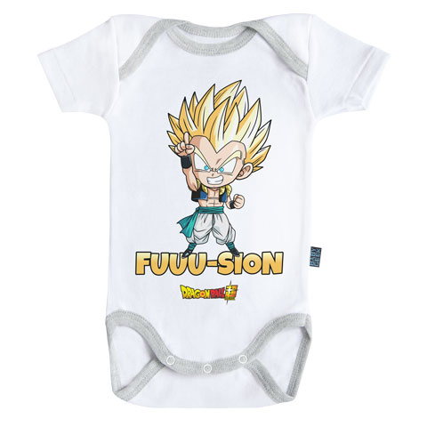 Fusion Gotenks - Super Saiyan - Dragon Ball Super - Body Bébé manches courtes