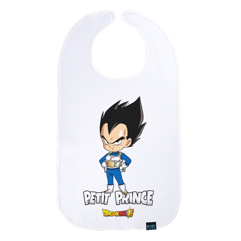 Petit prince - Vegeta - Dragon Ball Super - Maxi bavoir Bébé
