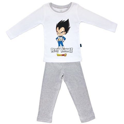 Petit prince - Vegeta - Dragon Ball Super - Pyjama Bébé manches longues