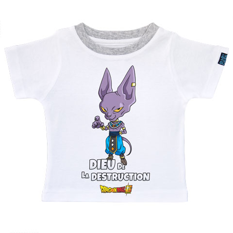 Dieu de la destruction - Beerus - Dragon Ball Super - T-shirt Enfant manches courtes