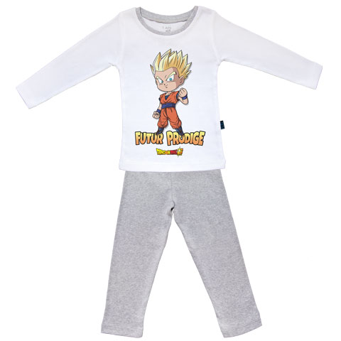 Futur Prodige - Gohan - Dragon Ball Super - Pyjama Bébé manches longues