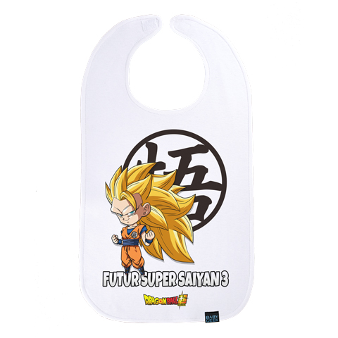 Futur Super Saiyan 3 - Goku - Dragon Ball Super - Maxi bavoir Bébé