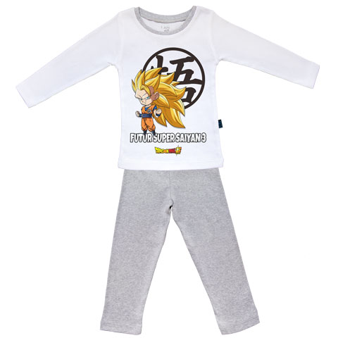 Futur Super Saiyan 3 - Goku - Dragon Ball Super - Pyjama Bébé manches longues