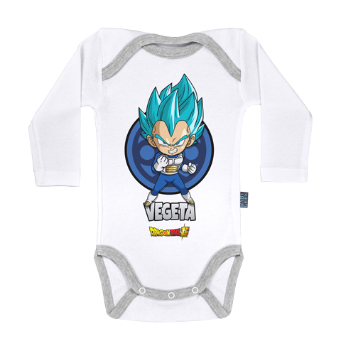 Vegeta - Dragon Ball Super - Body Bébé manches longues