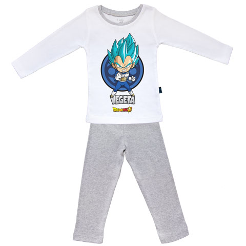 Vegeta - Dragon Ball Super - Pyjama Bébé manches longues