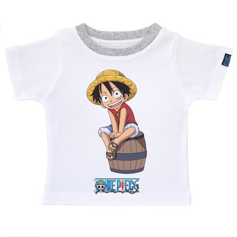 Luffy - One Piece - T shirt enfant manches courtes