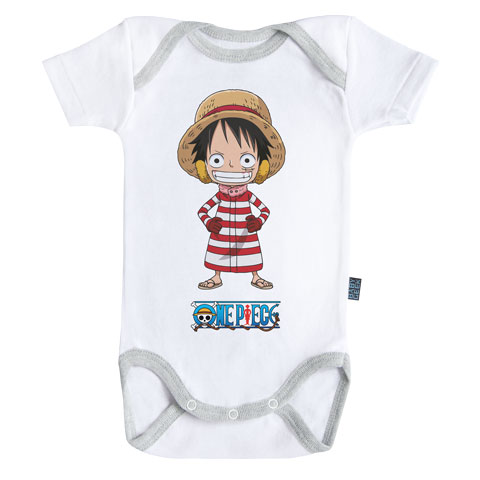 Luffy - One Piece - Body Bébé manches courtes