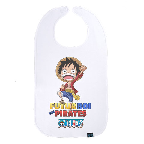 Futur roi des pirates - Luffy - One Piece - Maxi bavoir Bébé