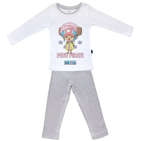 Petit Pirate Chopper - One Piece - Pyjama Bébé manches longues