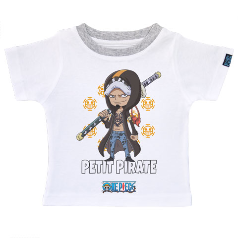 Petit Pirate Law - One Piece - T-shirt Enfant manches courtes
