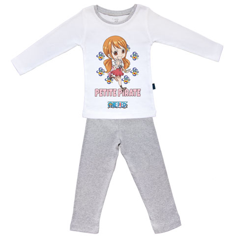 Petite Pirate Nami - One Piece - Pyjama Bébé manches longues