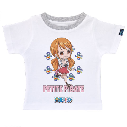 Petite Pirate Nami - One Piece - T-shirt Enfant manches courtes