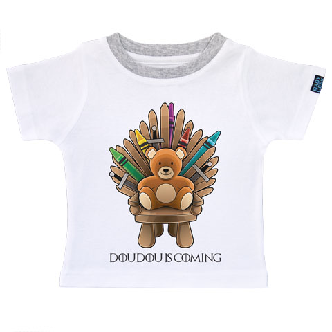 Doudou is coming - T-shirt Enfant manches courtes