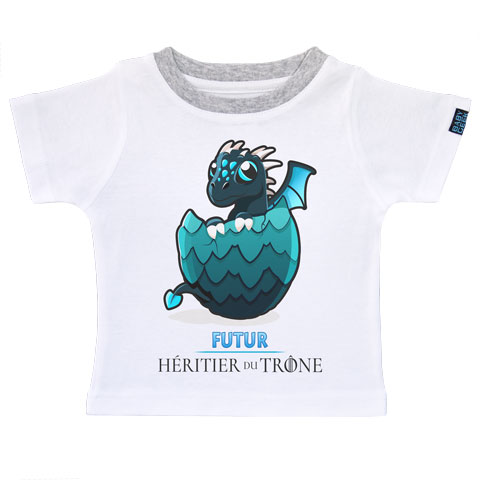 Futur Héritier Bleu - T-shirt Enfant manches courtes