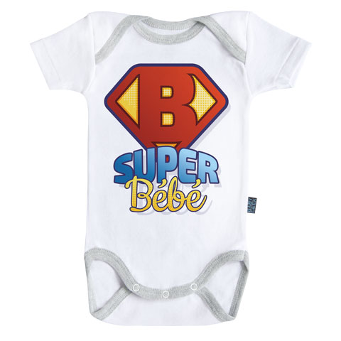 Super Bébé - Body Bébé manches courtes