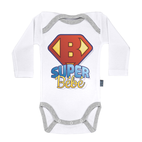 Super Bébé - Body Bébé manches longues
