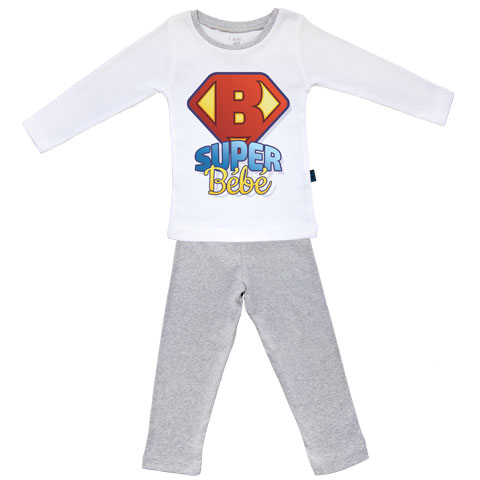 Super Bébé - Pyjama Bébé manches longues