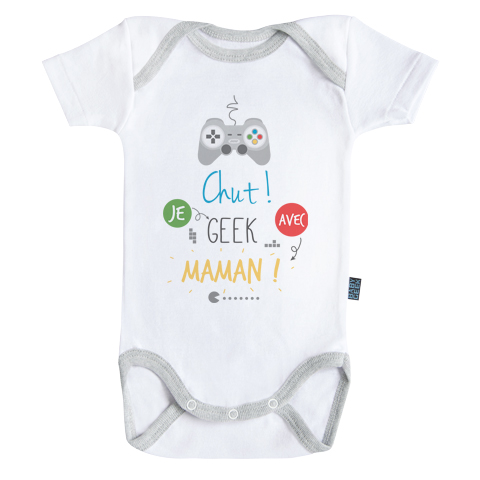 Ensemble Body Bébé à Manches Courtes - Vêtement D'Été Léger Et Doux Pour Garçons Et Filles (6 à 24 Mois) - Uni, Confortable Et Facile à Laver