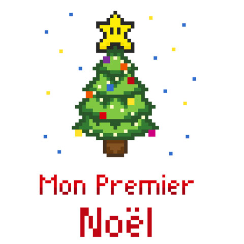 Mon premier Noël pixel