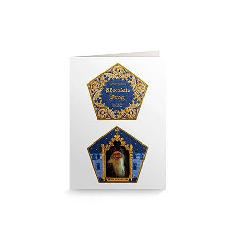 Chocolate Frog Packaging - Greetings card - Harry Potter