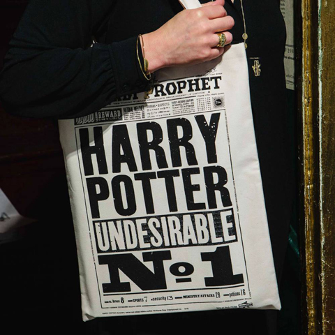 Sac en toile - The Daily Prophet - Harry Potter Undesirable No. 1
