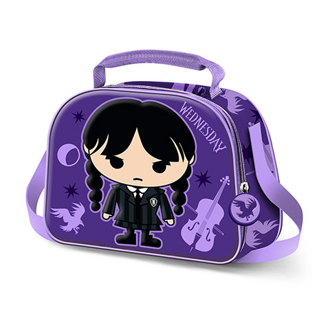 Lunch Bag 3D Wednesday chibi - Wednesday