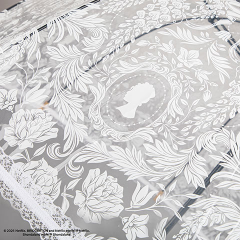 Parapluie dentelle blanc - Bridgerton