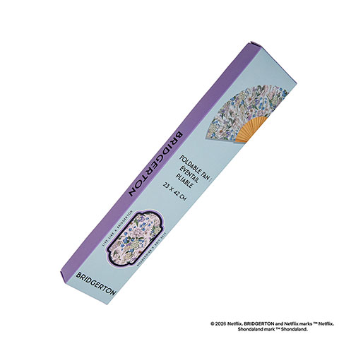 Eventail Fleurs de Lys - Bridgerton