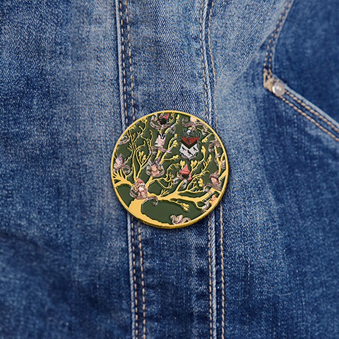 Pins La Famille Black