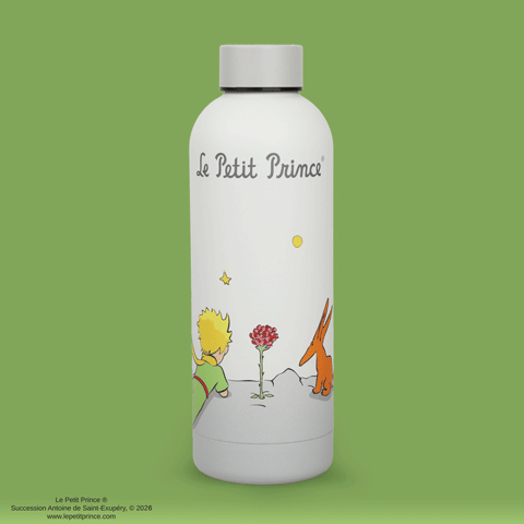 Bouteille isotherme 500ml - Un jour une rose - Le Petit Prince