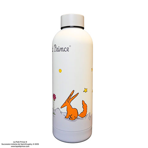 Bouteille isotherme 500ml - Un jour une rose - Le Petit Prince