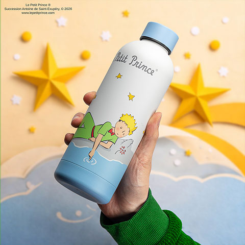 Bouteille isotherme 500ml - Contemplation - Le Petit Prince