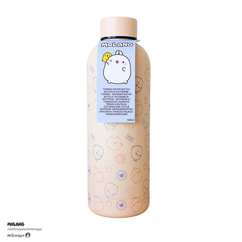 Bouteille Isotherme 500ml - Timbres postaux - Molang