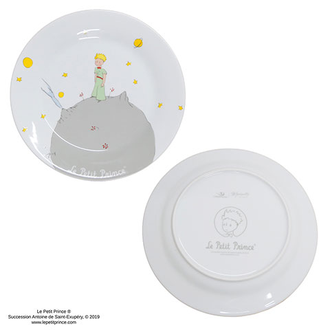 Lot de 4 assiettes - Observer les étoiles - Le Petit Prince