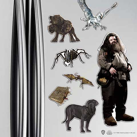 Planche de magnets en mousse - Hagrid - Harry Potter