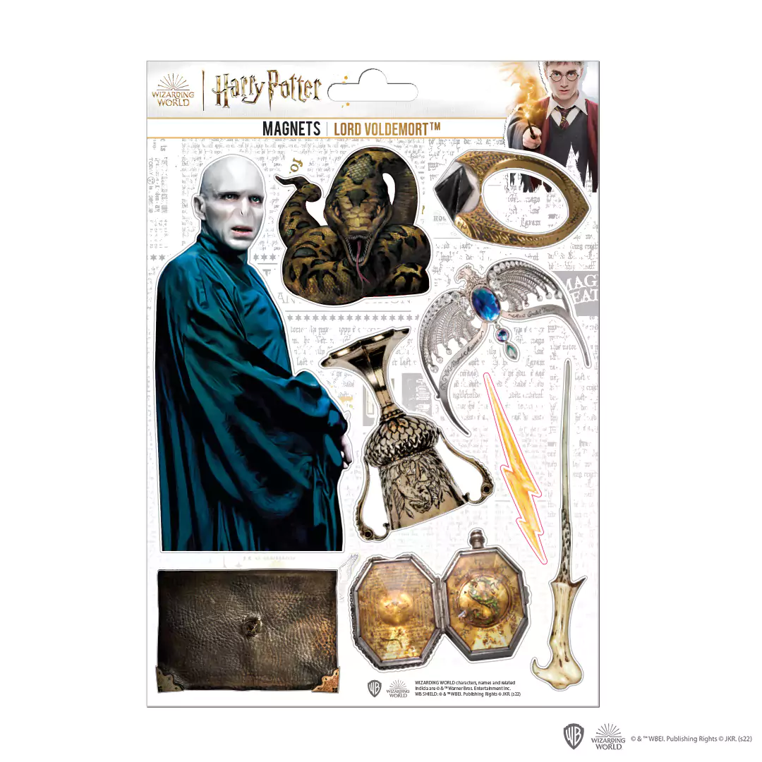 Planche de magnets en mousse - Voldemort - Harry Potter