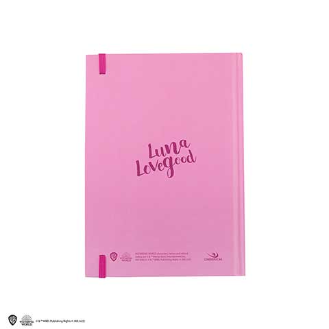 Carnet rigide et marque-page - Luna Lovegood