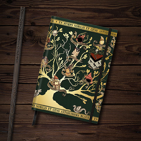 Carnet rigide Famille Black - Harry Potter