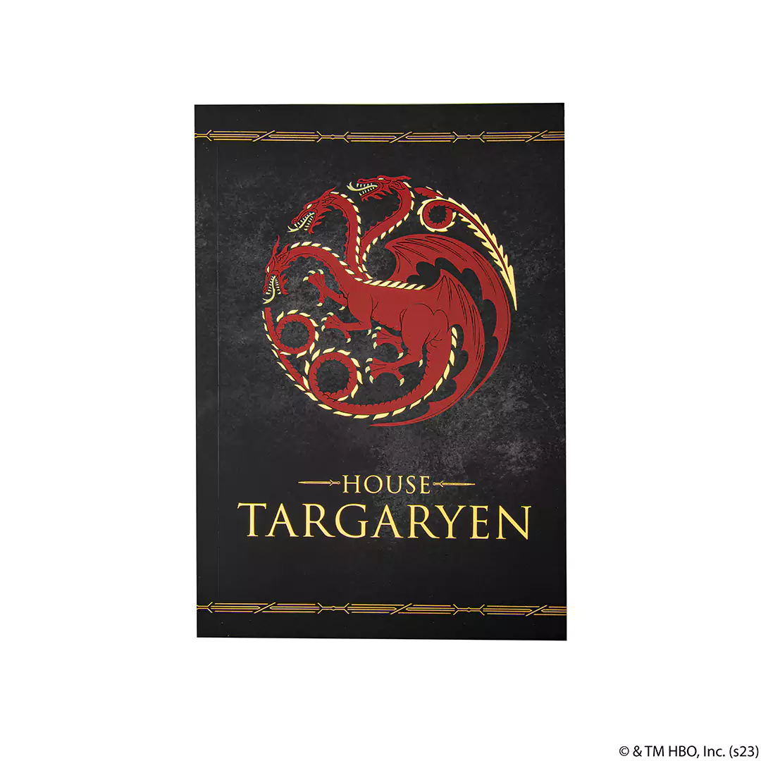 Carnet souple - Targaryen - Game of Thrones