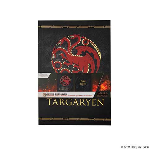 Carnet souple - Targaryen - Game of Thrones