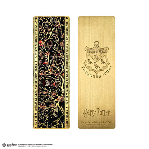 Marque-page métal - Famille Black - Harry Potter