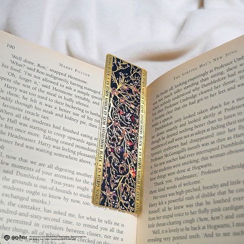 Marque-page métal - Famille Black - Harry Potter