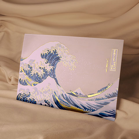 Plaque en aluminium - La Grande Vague de Kanagawa Plaque en aluminium - La Grande Vague de Kanagawa