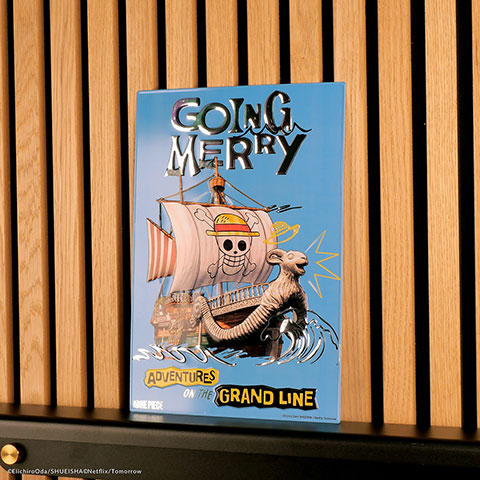 Plaque en aluminium - The Grand Line - One Piece