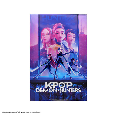 Plaque en aluminium 20x30 cm - KPop Demon Hunters