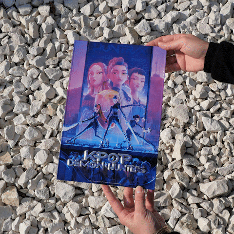 Plaque en aluminium 20x30 cm - KPop Demon Hunters Plaque en aluminium 20x30 cm - KPop Demon Hunters