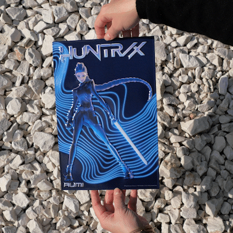 Plaque en aluminium 20x30 cm - Rumi - KPop Demon Hunters