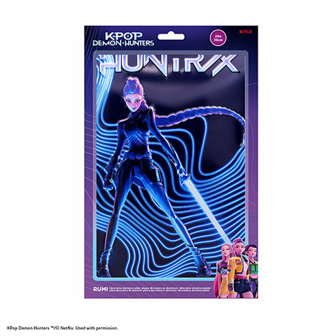 Plaque en aluminium 20x30 cm - Rumi - KPop Demon Hunters