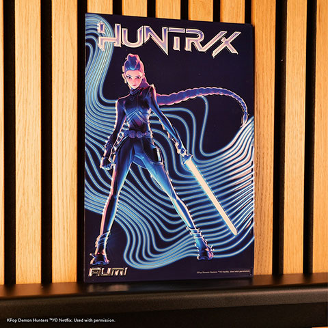 Plaque en aluminium 20x30 cm - Rumi - KPop Demon Hunters